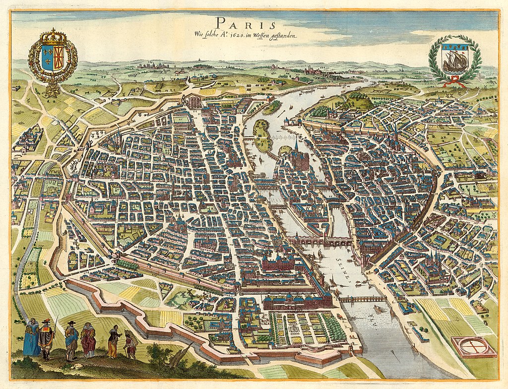 seventeenth century walking tour of paris
